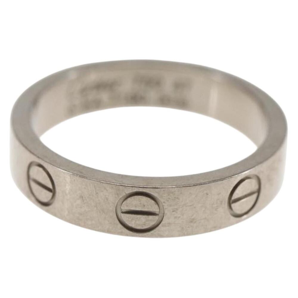 Cartier Mini Love Ring 18k Gold(750) Silver